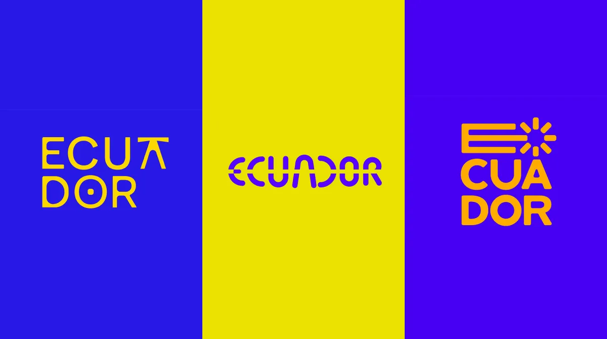 Las tres propuestas que se presentaron para la nueva marca país.