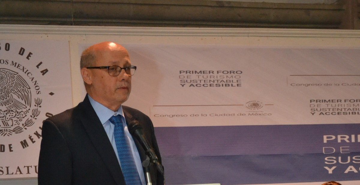 Carlos Mackinlay, secretario de Turismo de Ciudad de México.