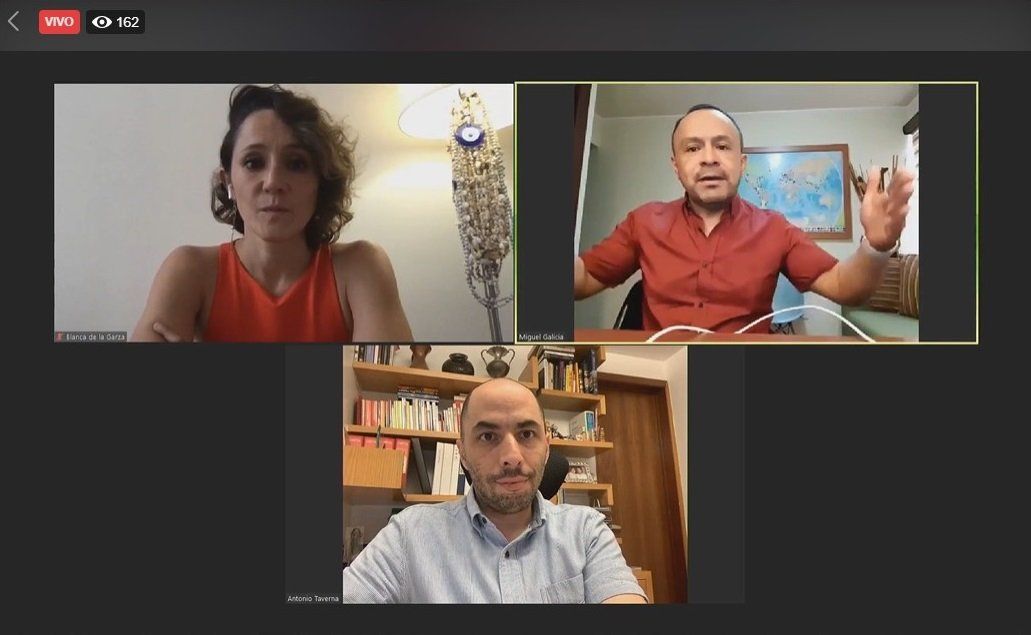 Los participantes durante la segunda sesión de Charlemos con Expo Mayoristas.