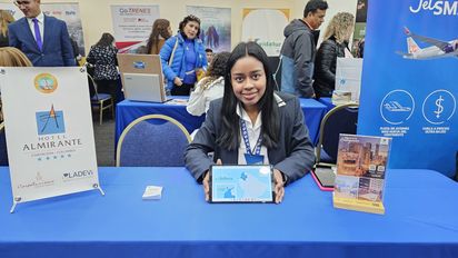 María Fernanda Guzmán Soto, asesora comercial del Hotel Almirante Cartagena.