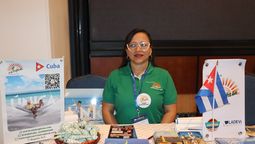 Yolima Castiblanco, comercial de CM Tropican en el Ladevi Workshop Bogotá.&nbsp;