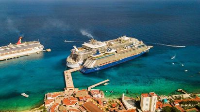 El presidente municipal de Cozumel, José Luis Chacón Méndez, se opuso al proyecto de ampliación del muelle de cruceros.