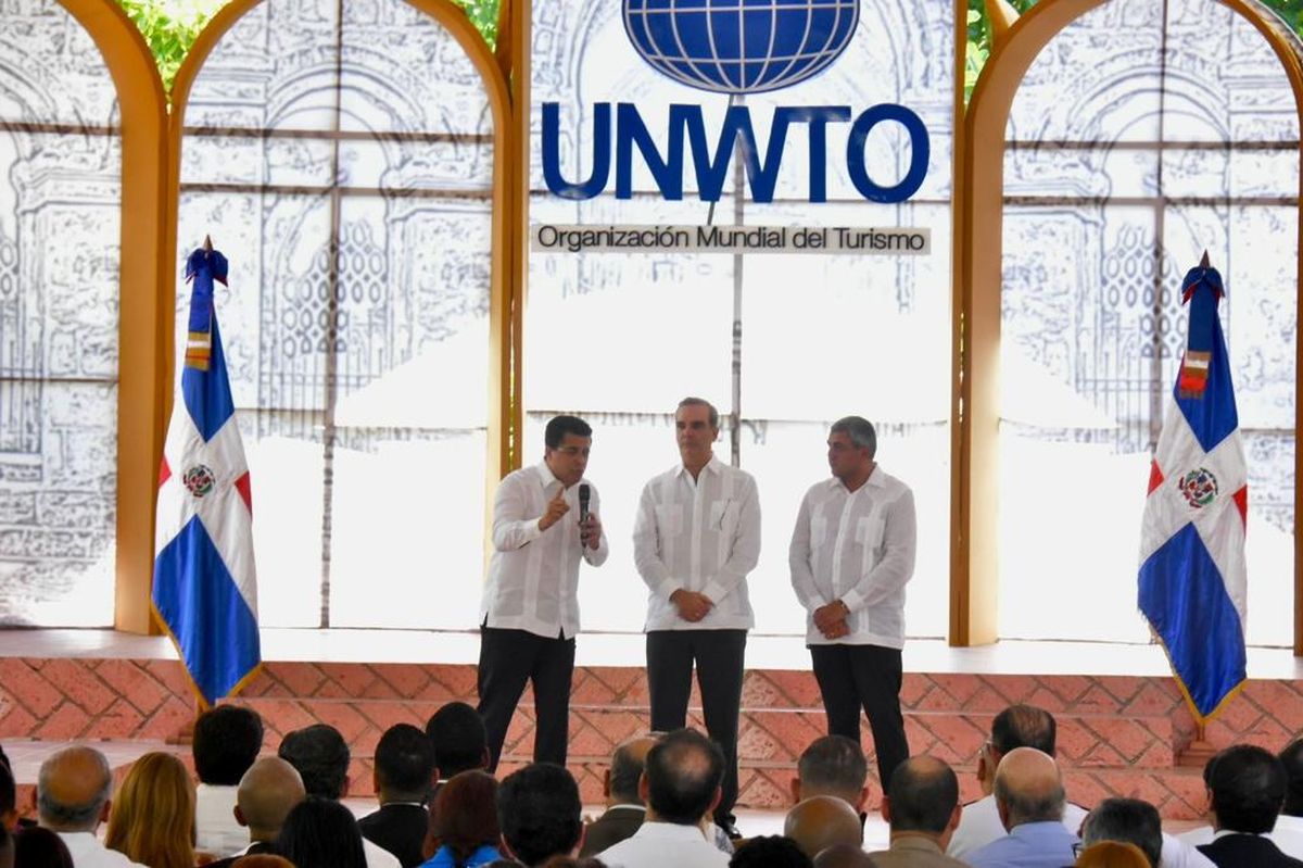 Invitados al evento de reconocimiento de la OMT a República Dominicana.