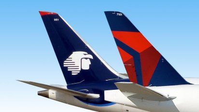 Estados Unidos ordena disolver la alianza de Aeroméxico con Delta Air Lines