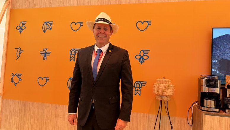 Diego Andrade Murtinho, subsecretario de promoción de turismo de Ecuador.