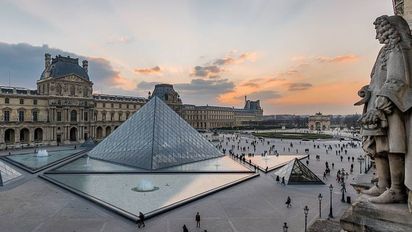 En Francia el Museo del Louvre es uno de los imperdibles de cualquier visita a París.
