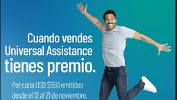 Universal Assistance ofrece este concurso para agentes de viajes. 