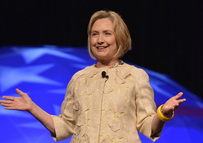 Habla Hillary Clinton, una de las keynote speakers del evento