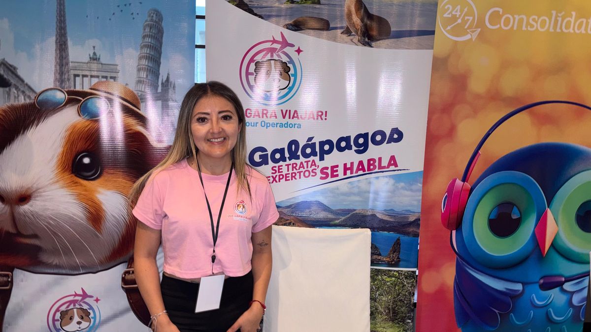 Andrea Cabrera, gerente de la mayorista ¡Qué Gara Viajar!, en los Ladevi Workshop.