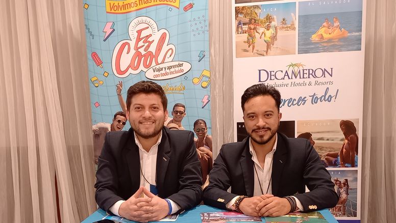 Edison Orellana y José Proaño de Hoteles Decameron región sierra.&nbsp;