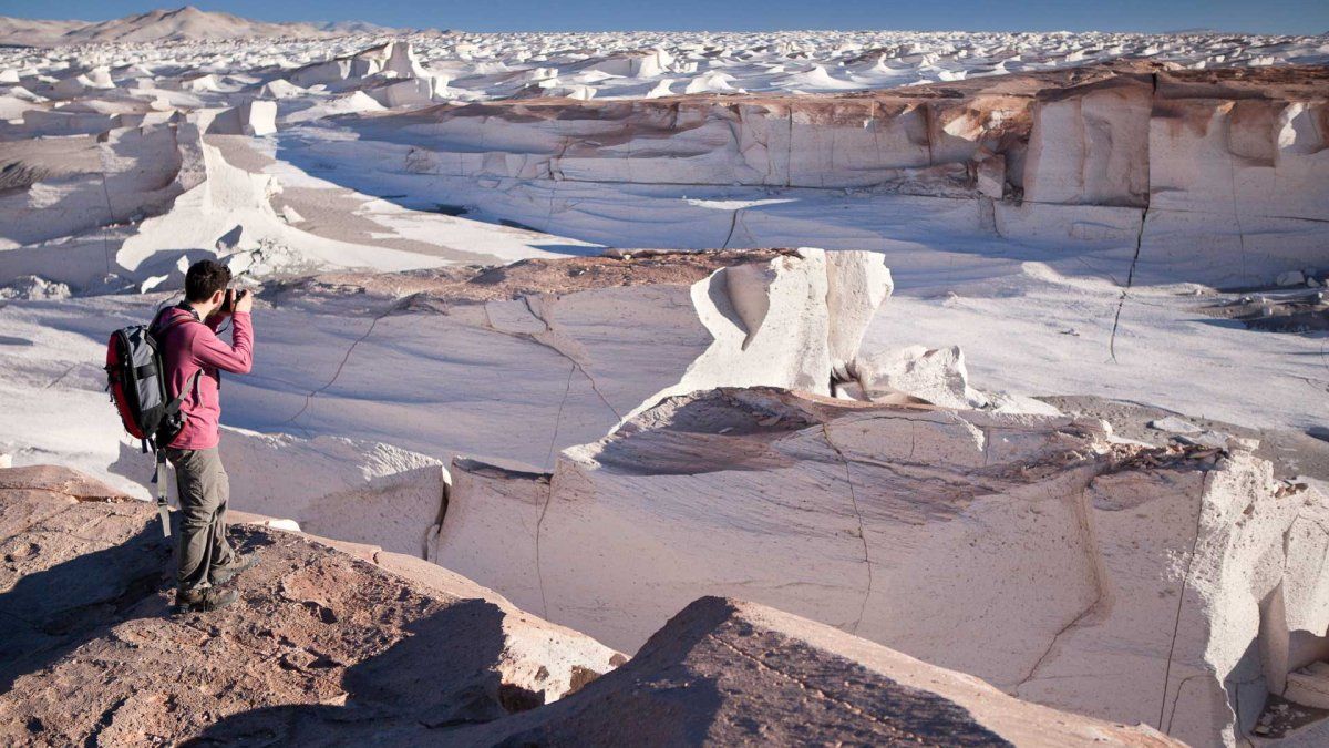 El Campo de piedra Pómez es un fenómeno único de Catamarca y el resto de Argentina.