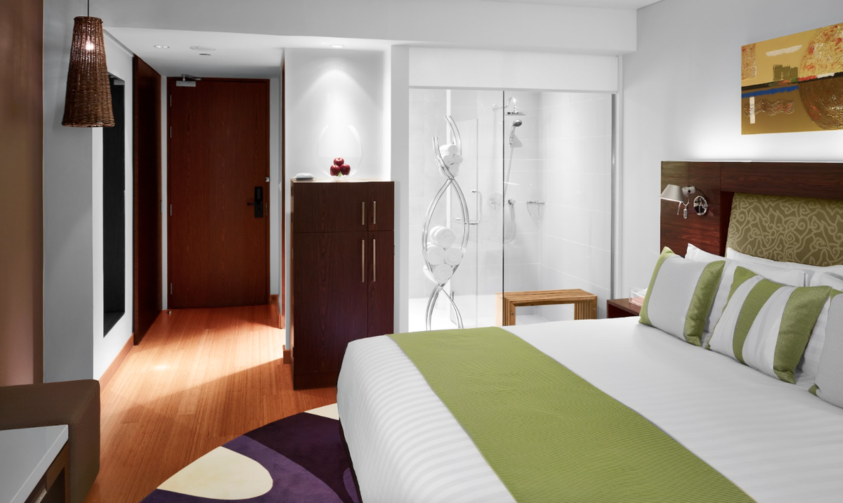 Habitación del NH Hotels & Resorts en Bangkok.
