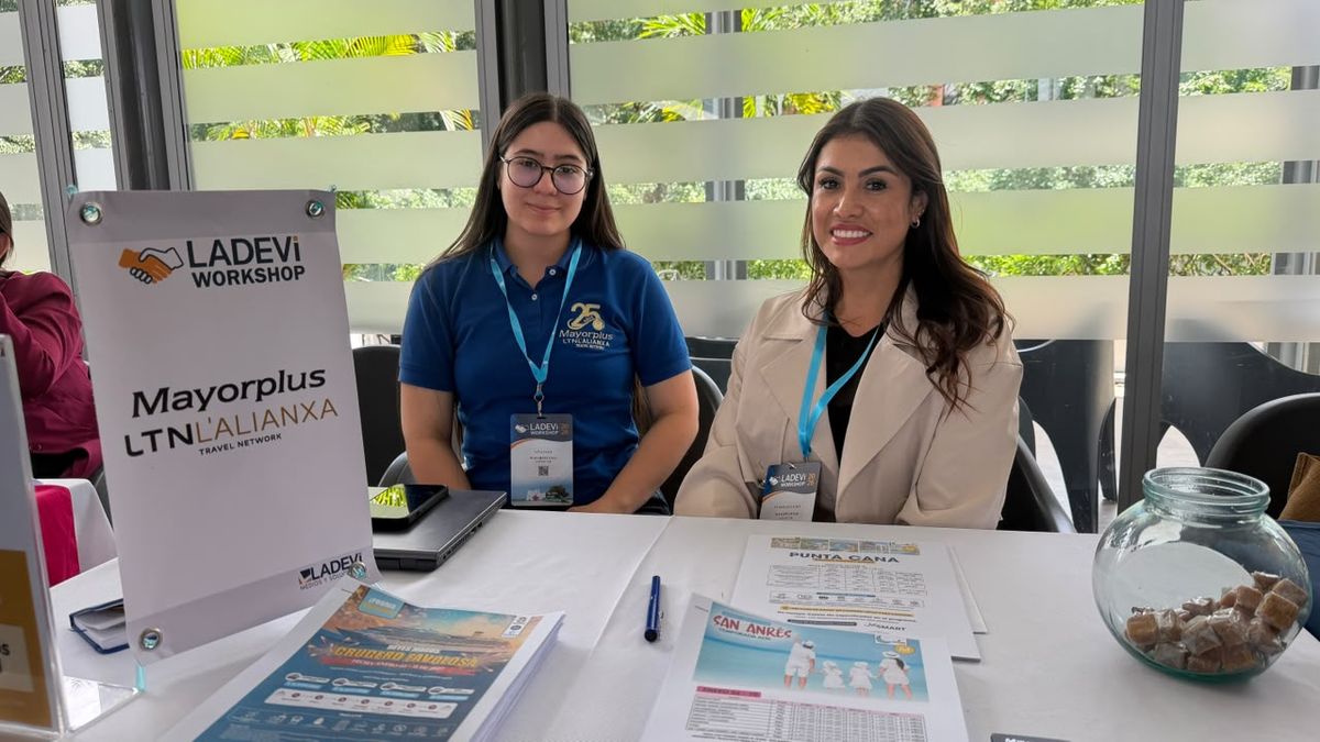 Lina Vela y Viviana Zuluaga, de Mayorplus LAlianxa, durante el Ladevi Workshop Colombia 2026-2.