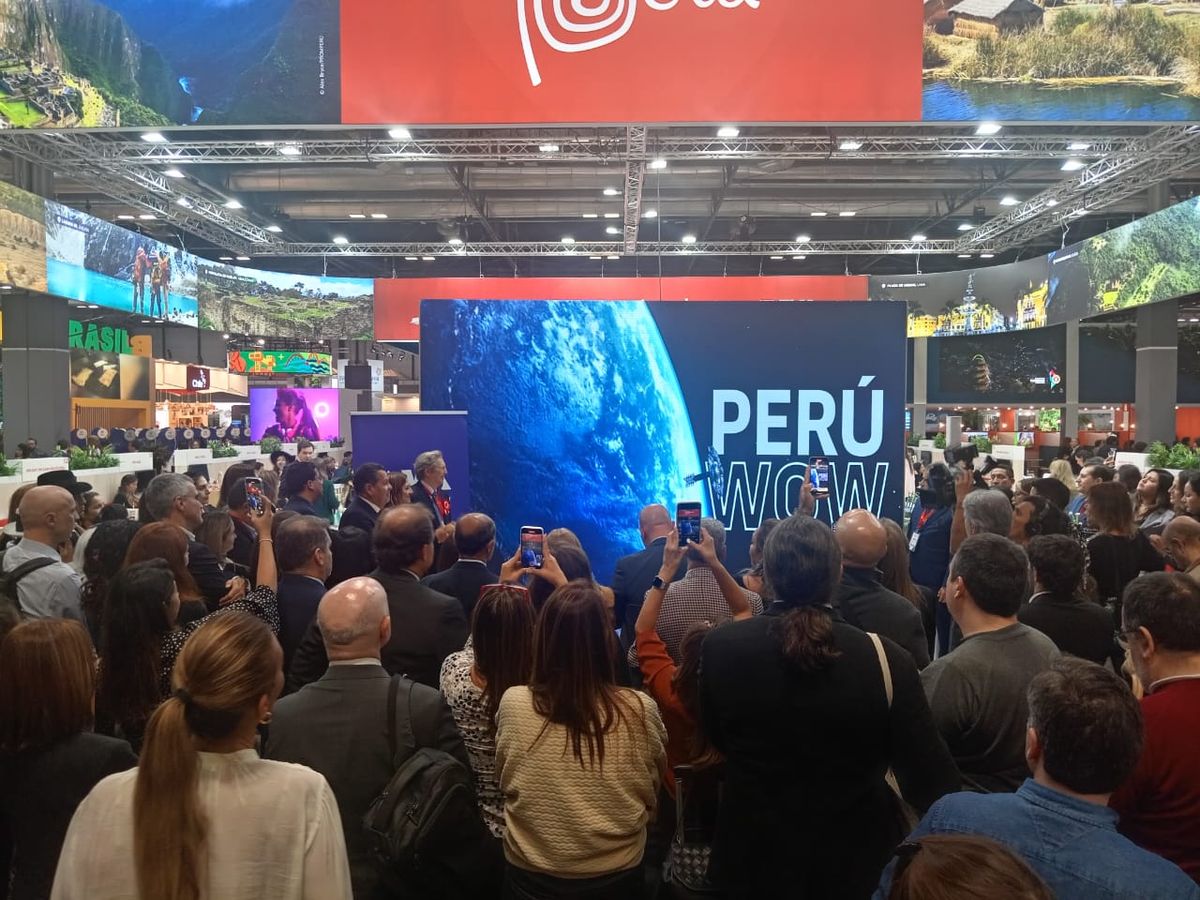 Campaña promocional Perú Wow captó la atención de los asistentes en Fitur 2024. - Ladevi Medios y Soluciones Campaña promocional Perú Wow captó la atención de los asistentes en Fitur 2024.