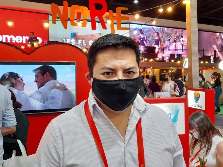 Marcos López, secretario de Cultura y Turismo del Municipio de Chicoana, Salta.