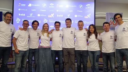 Los trece participantes de Rodando por una Sonrisa recorrerán más de 1.000 km por Colombia para transformar vidas infantiles.