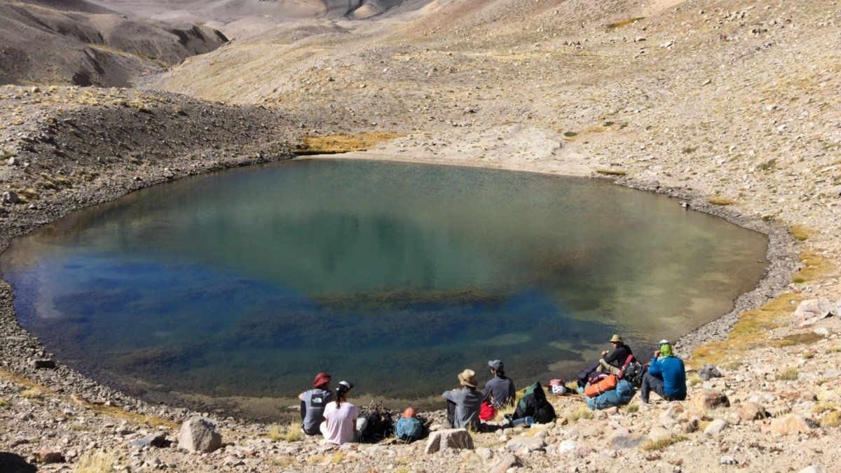 El Volcán Domuyo de Neuquén es la antesala al Aconcagua para los andinistas.