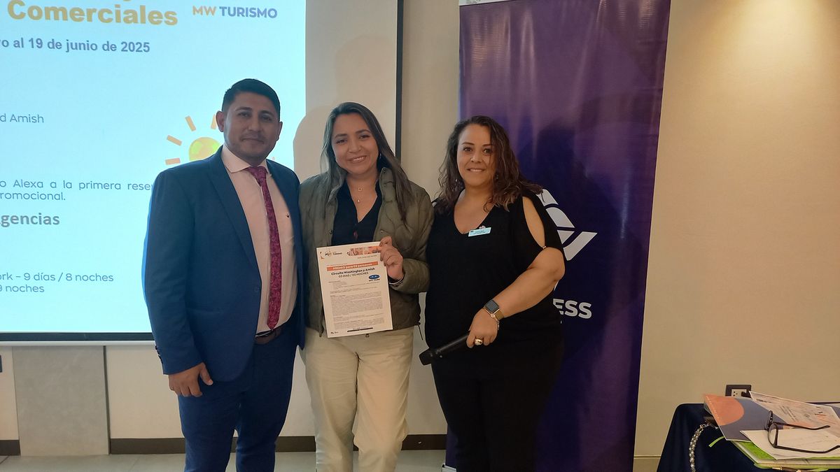 MW Turismo entregó premios a las agencias de viajes.