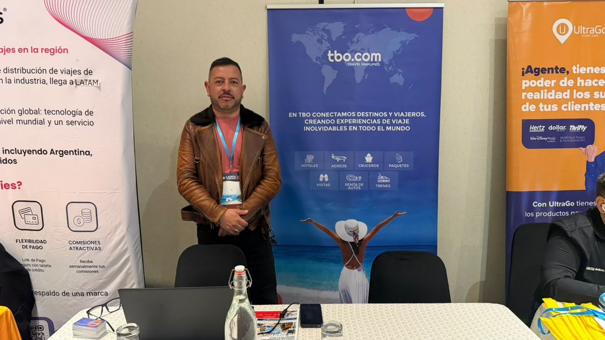 Sergio Rubio, de TBO.com, en el Ladevi Workshop Guayaquil. 