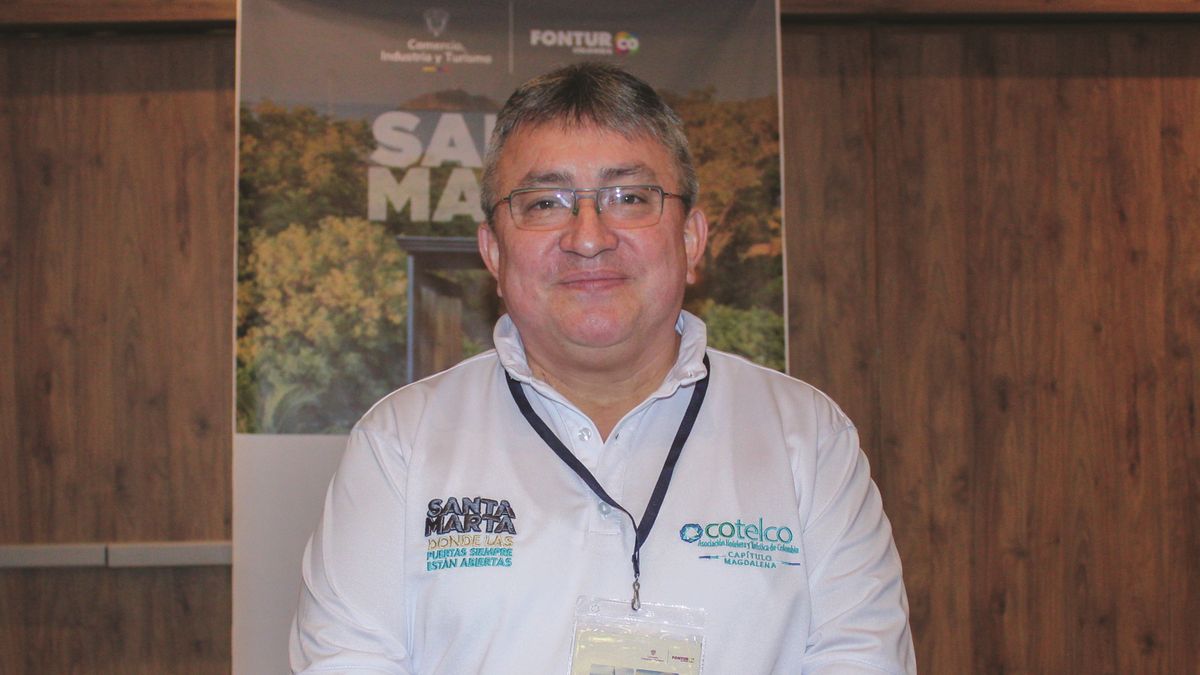 Santa Marta: Omar García, presidente de Cotelco Magdalena. Santa Marta: Omar García, presidente de Cotelco Magdalena.
