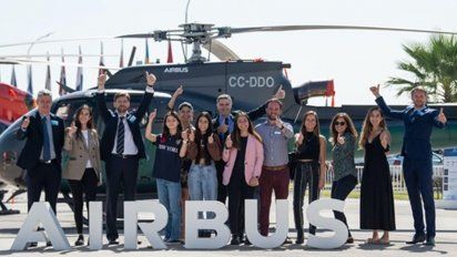 Airbus y los representantes de las ONG.