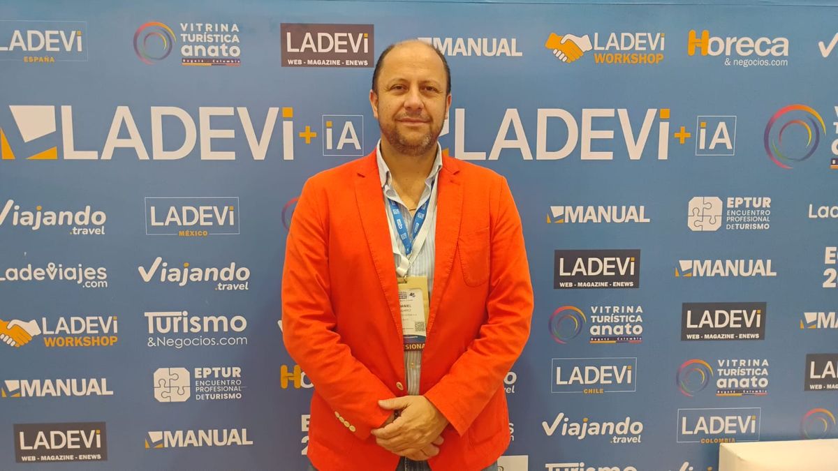 Daniel Suárez, nuevo gerente Región Sierra de GTT, en Vitrina Turística Anato 2026.&nbsp;