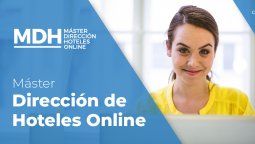 El Másteren Dirección de Hoteles es una formación 100% online.