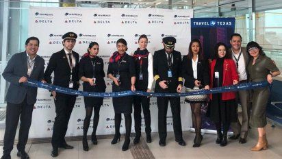 El nuevo vuelo de Aeroméxico AIFA-McAllen es operado por un equipo Embraer 190 con capacidad para 99 personas (88 turista y 11 Premier).