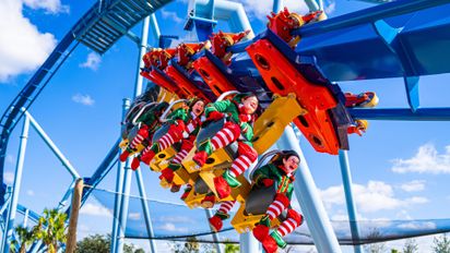 Christmas Town de Busch Gardens Tampa Bay regresa aún más grande y con nuevas experiencias navideñas