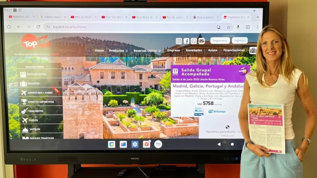 Sonia Semerenko, gerente del Departamento de Europa, Medio Oriente & Exóticos de Top Dest.