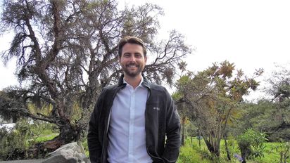 Niels Olsen. ministro de turismo de Ecuador.&nbsp;