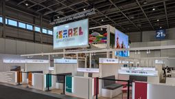 El stand de Israel en la ITB Berlín 2026, prácticamente sin actividad durante la feria tras el impacto del conflicto en Medio Oriente en la industria turística.