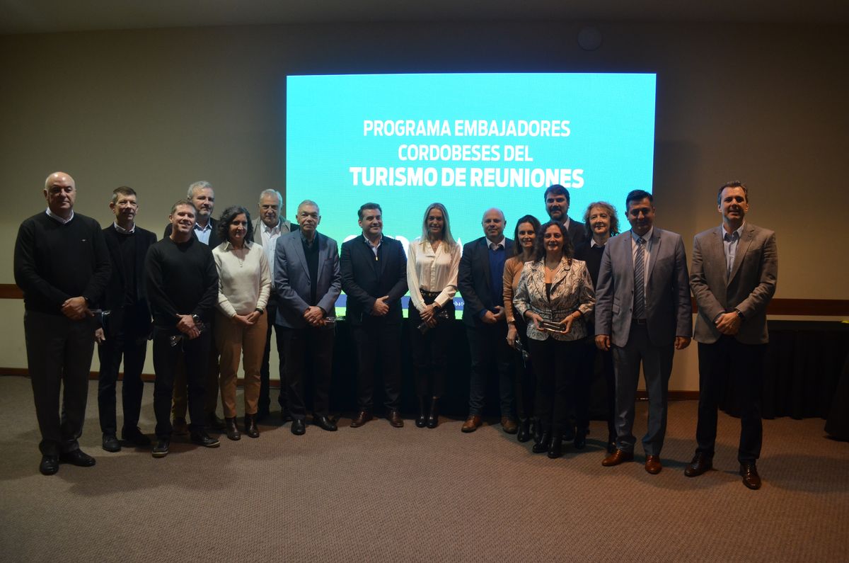 Córdoba Turismo presentó Embajadores Cordobeses del Turismo de Reuniones.