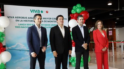 Viva Aerobus lanza 6 rutas a Estados Unidos desde Monterrey