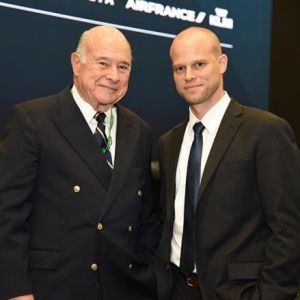 Guillermo Condomi Alcorta, fundador y presidente de Panrotas junto a Zé Condomí Alcorta, CEO de Panrotas.