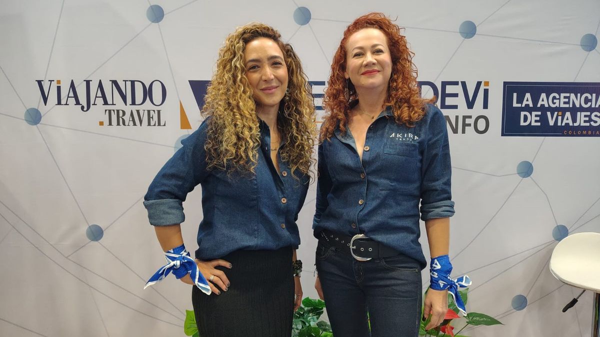 Akira Travel: Nathalia Correa y Alexandra Arboleda.
