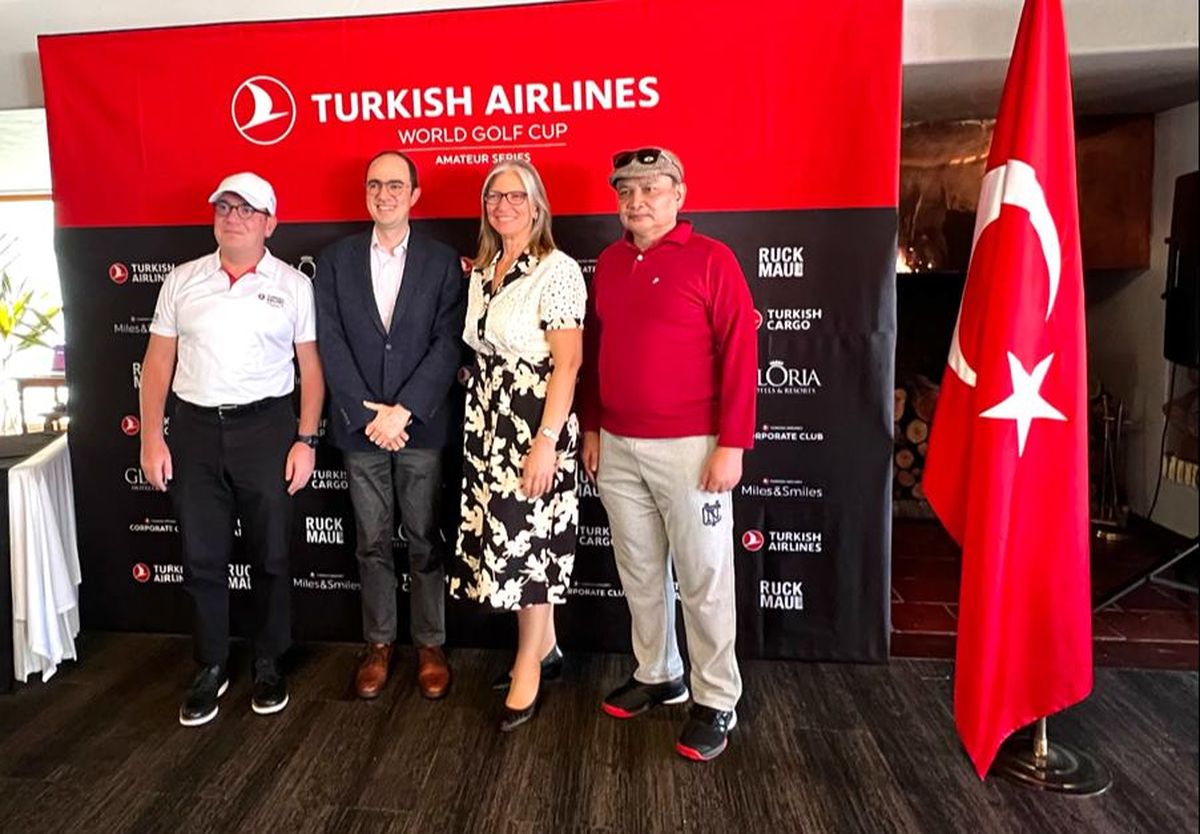 Turkish Airlines realizó encuentro en Bogotá de la octava Copa Mundial de Golf.