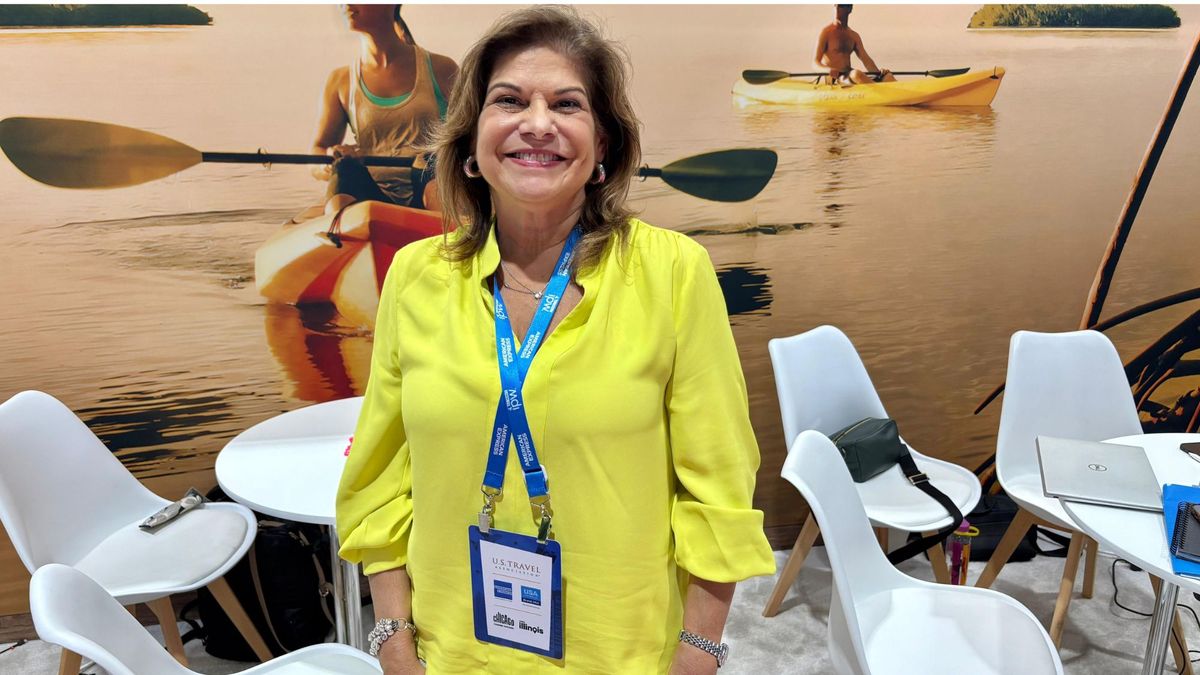 Ana Fernández representa a Baker's Cay Resort en IPW 2025.