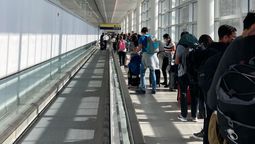 Los procesos en el Aeropuerto de Santiago se han hecho más expeditos, generándose atochamientos en situaciones puntuales.  