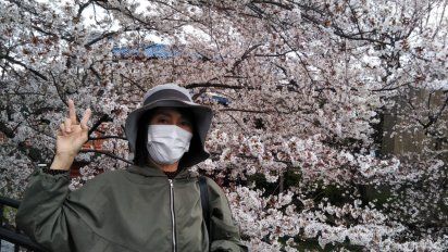 Los cerezos nos brindan toda su belleza por esta época.