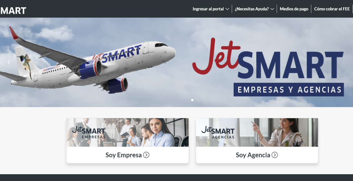 JetSmart anunció mejoras en su plataforma de venta de tickets aéreos para empresas y agencias de viajes.