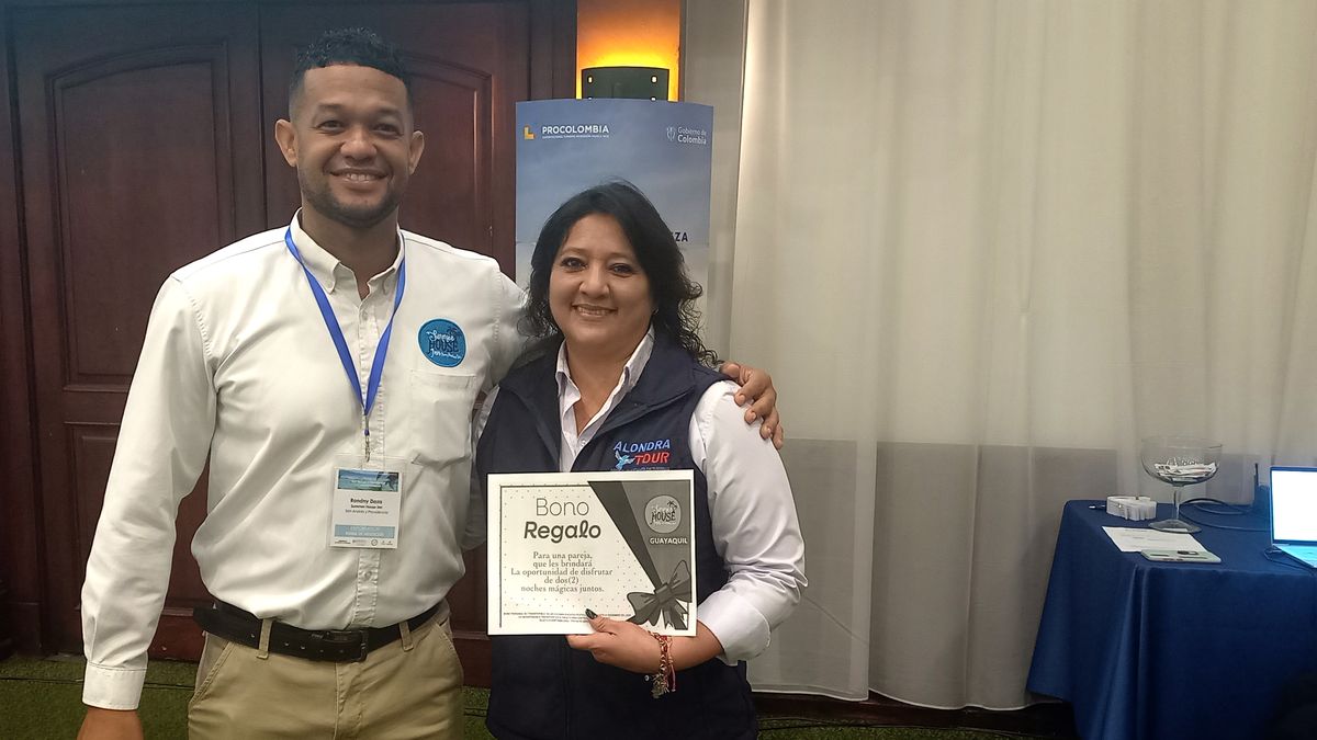 Los empresarios de los hoteles de San Andrés entregaron premios a las agencias de viajes asistentes.