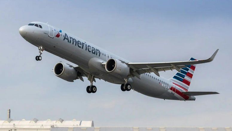 Airbus A321 de American Airlines.&nbsp;