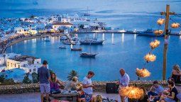 Mykonos es una de las islas más famosas de Grecia. Volvería a recibir turistas en julio.