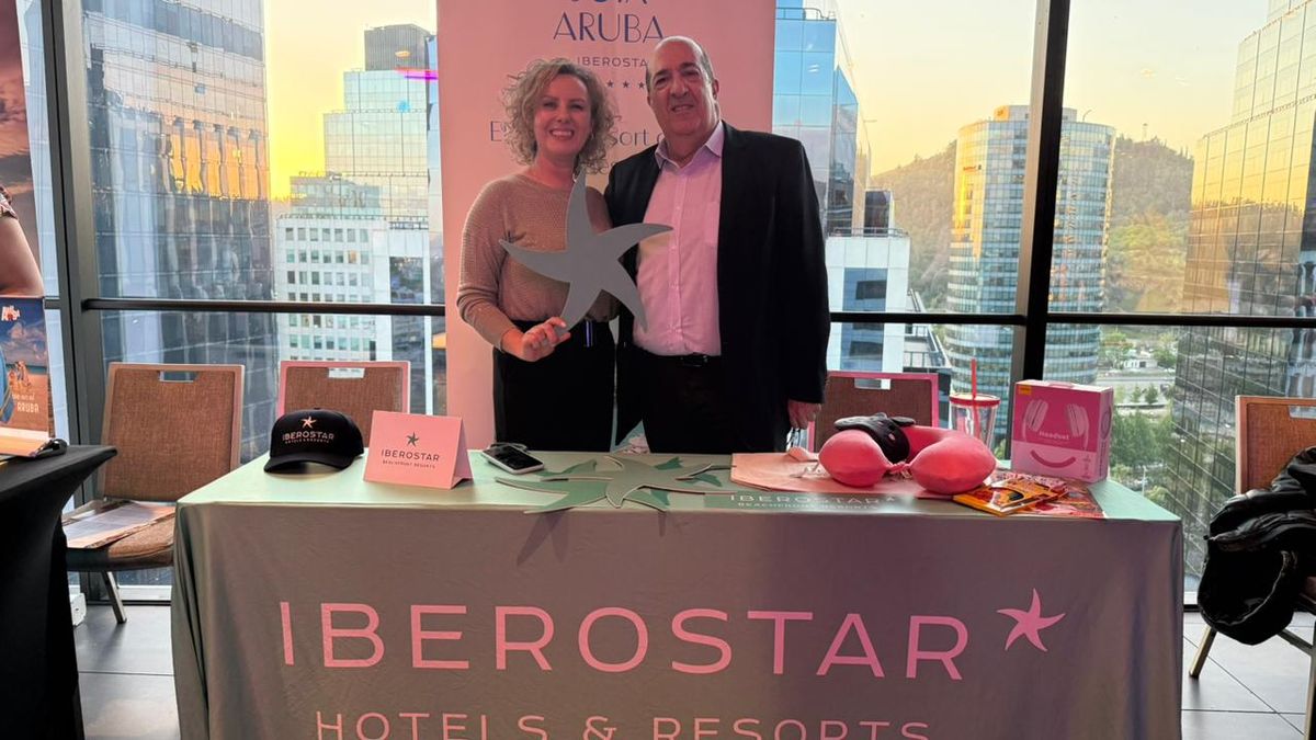 Andrés Azuaga, Ladevi; María Eugenia Ramos, Iberostar Hotels & Resorts. Andrés Azuaga, Ladevi; María Eugenia Ramos, Iberostar Hotels & Resorts.