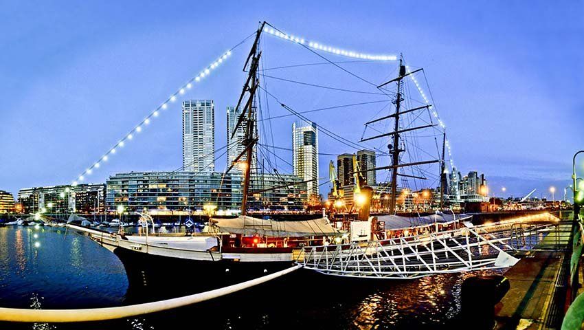 El buque más antiguo de la Armada Argentina se puede visitar en Puerto Madero durante la Semana Santa.