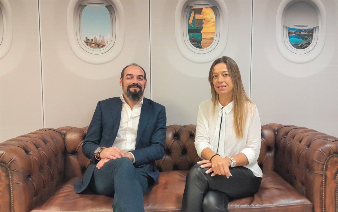 Pablo Marinetti y Sabrina Somnitz dieron a conocer la nueva marca Safe Travel Assistance.
