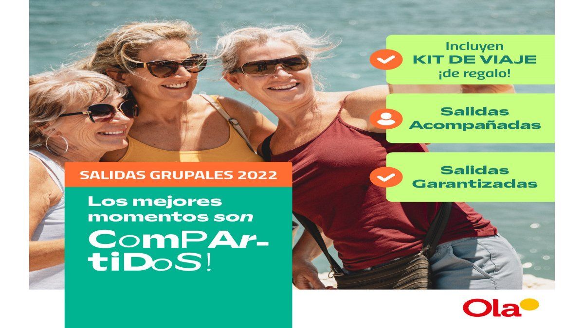 Atrayentes salidas grupales de Ola.