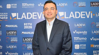 Andrés Bernal, senior director de Ventas Globales para Wyndham Hotels & Resorts para América Latina durante la Vitrina Anato 2026.