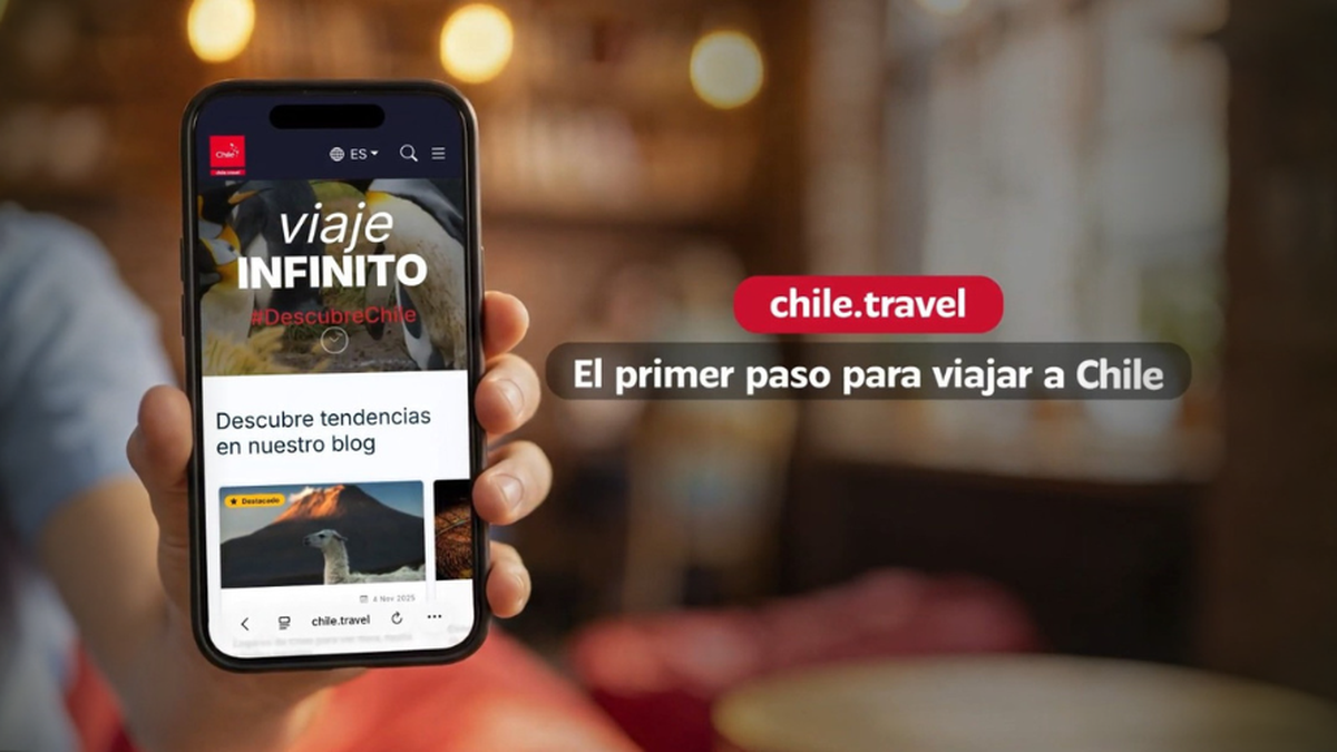 Sernatur indicó que el nuevo sitio de Chile.travel incorpora mapas geolocalizados interactivos, itinerarios sugeridos y un buscador avanzado con filtros específicos.